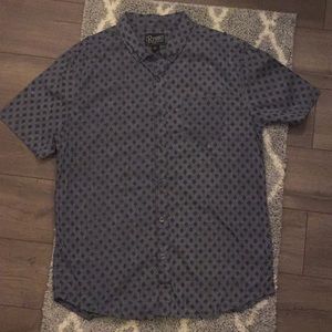 Men's Button down Tshirt